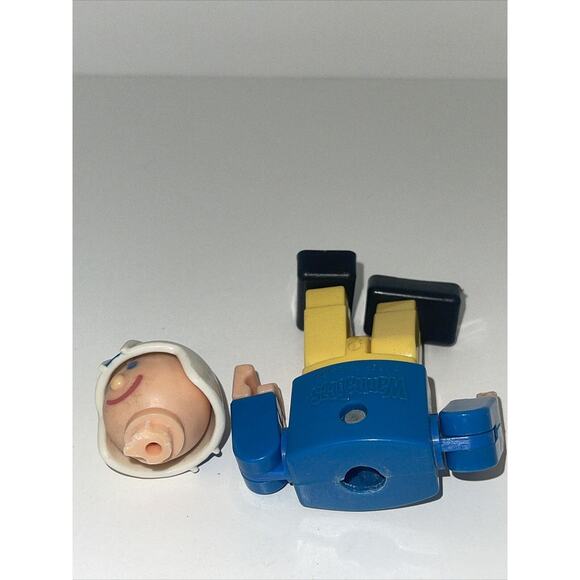 Vintage 1975 Gabriel Wannabees Football Player Figurine Toy - Picture 5 of 5